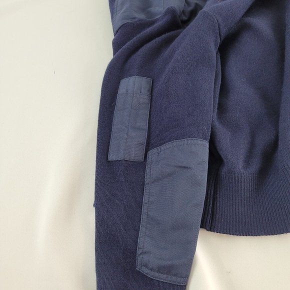 Wool sweater pullover jumper Eppaulets pilot patrol Military Commando Size 16 - Picture 7 of 12